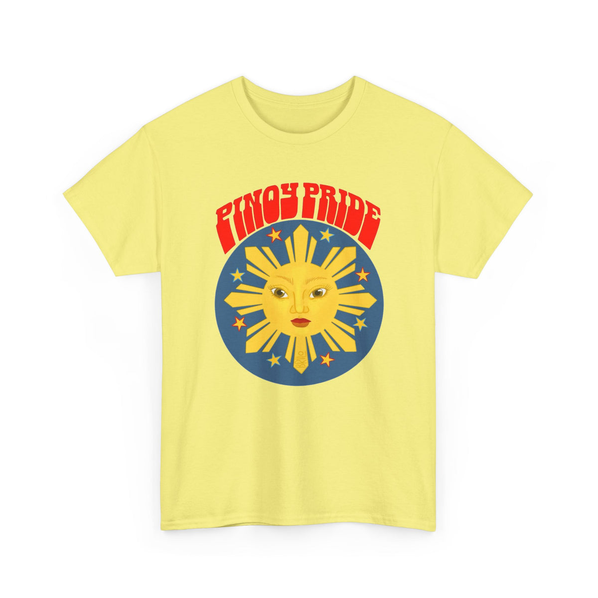 Pinoy Pride Graphic T Shirt Men's Classic Filipino Heavy Cotton Tee