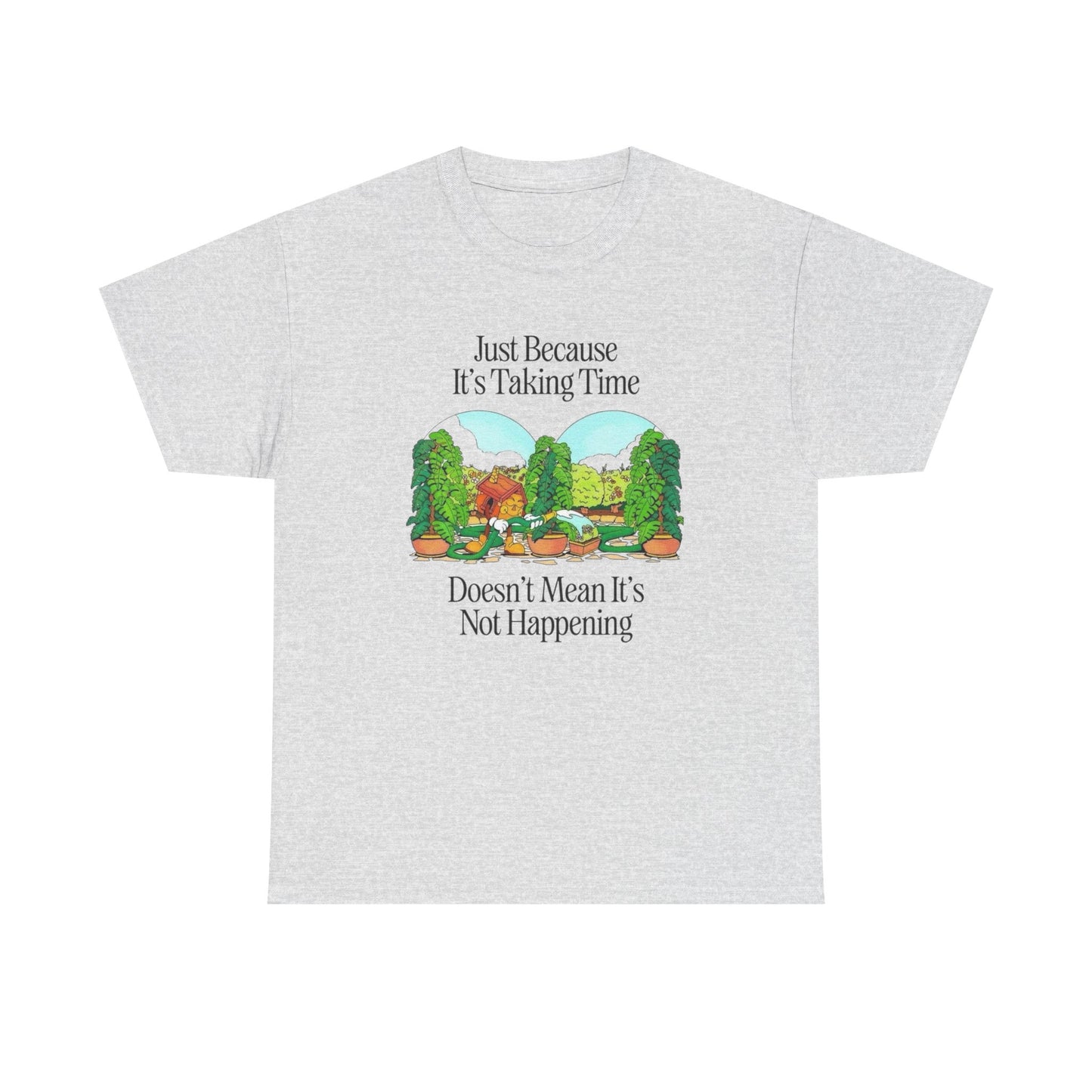 Motivation Its Happening Graphic T Shirt Unisex Heavy Cotton Tee Gift Vintage