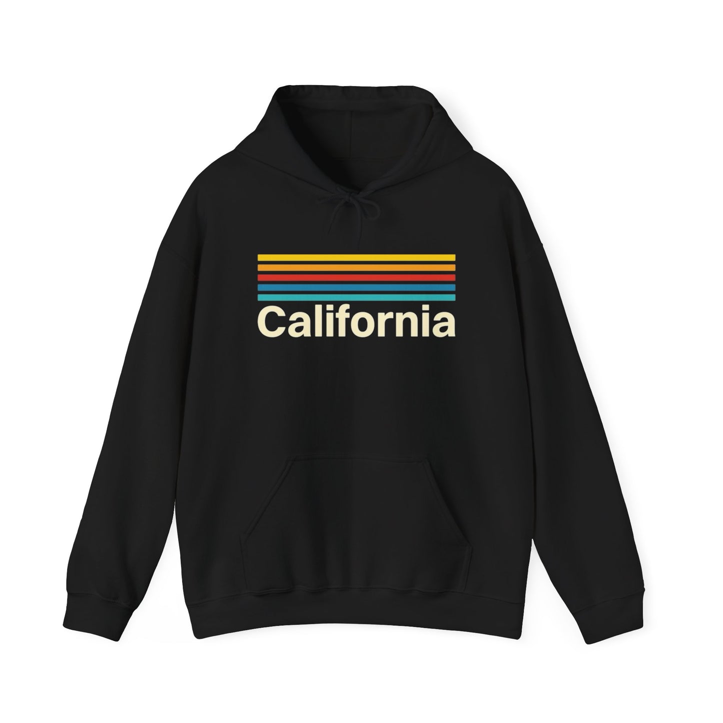California State Graphic Hoodie Heavy Blend Sweatshirt NEW