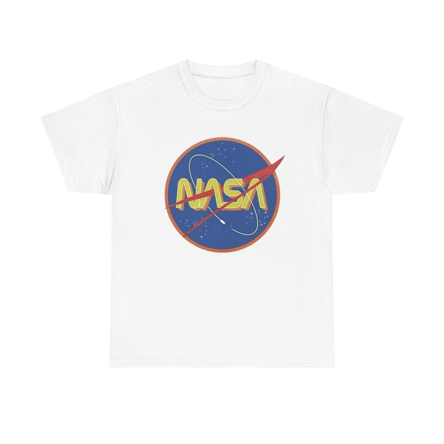 NASA Space Vintage Graphic T Shirt Men's Heavy Cotton Tee