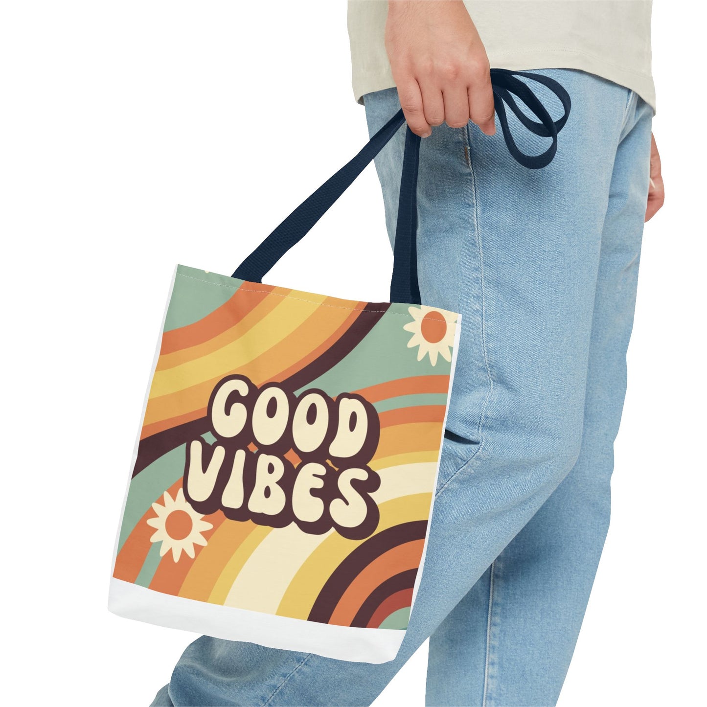 Good Vibes BRAND NEW BEACH Tote Bag (AOP)