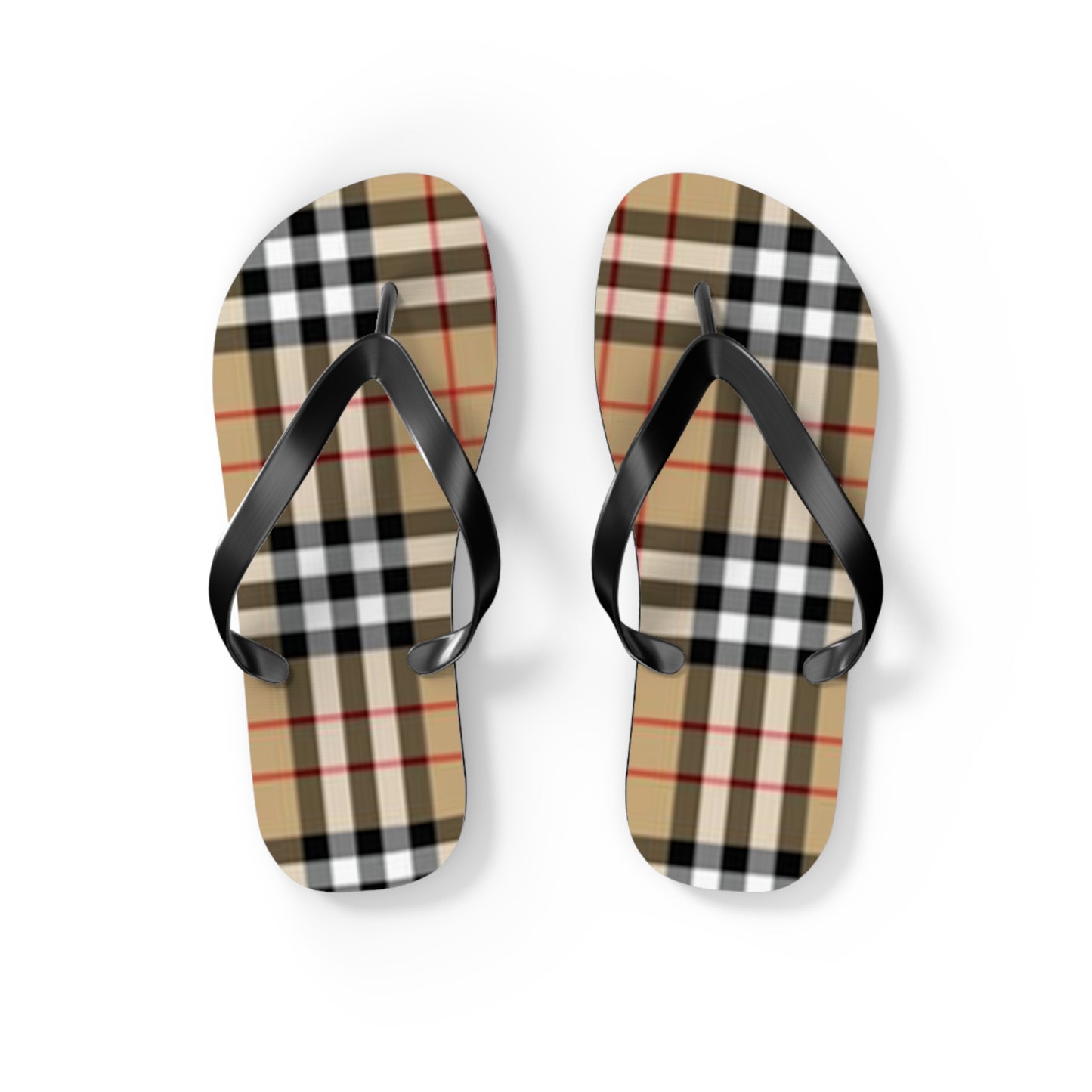 Monogram Print Sandals, Beach Shoes, Vacation Flip Flops, Pool Slides