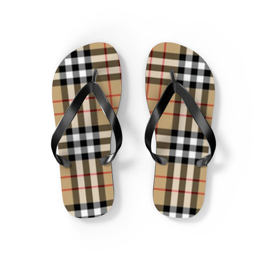 Monogram Print Sandals, Beach Shoes, Vacation Flip Flops, Pool Slides