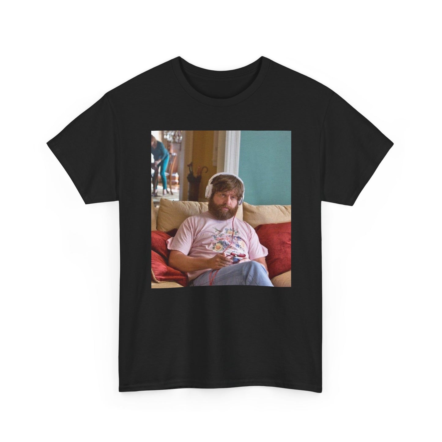 The Hangover Comedy Poster Graphic T Shirt Unisex Heavy Cotton Tee Gift New