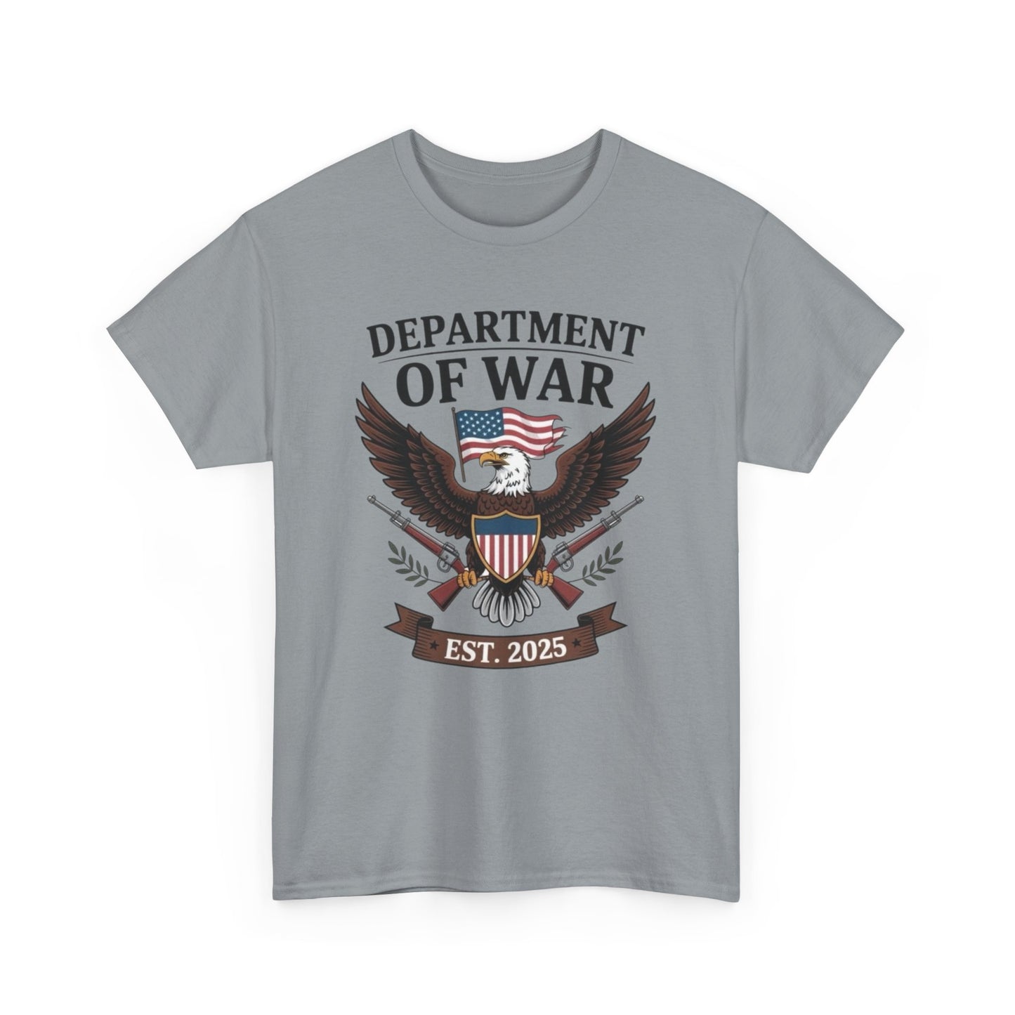 Department Of War Graphic T Shirt NEW ADULT Tee