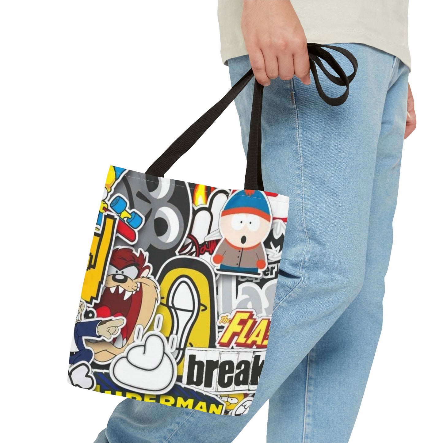Nostalgic Cartoon All Over Print BRAND NEW Purse, Pocketbook,Travel Tote Bag