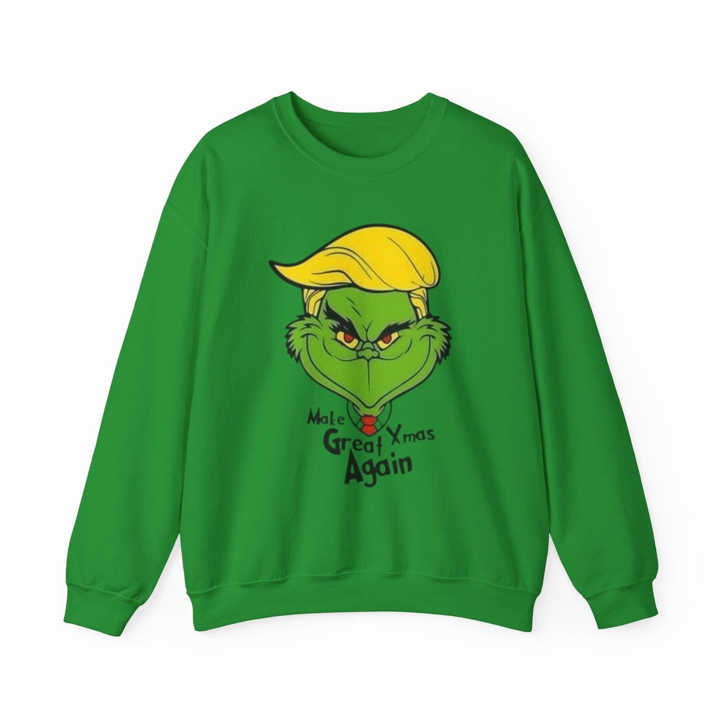 Make Christmas Great Again Funny Sweater NEW Heavy Blend™ Crewneck Sweatshirt