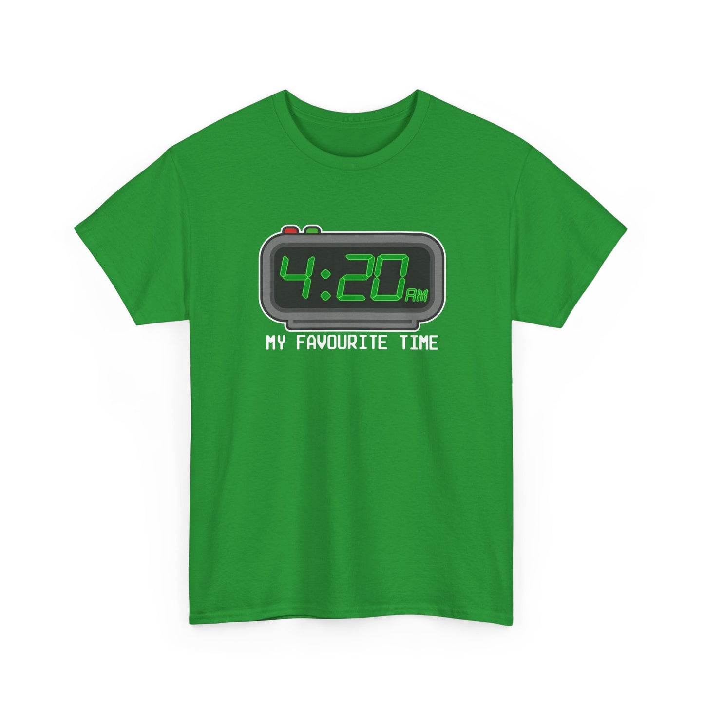 My Favorite Time Pot Weed Funny T Shirt Graphic Unisex Heavy Cotton Tee NEW GIFT