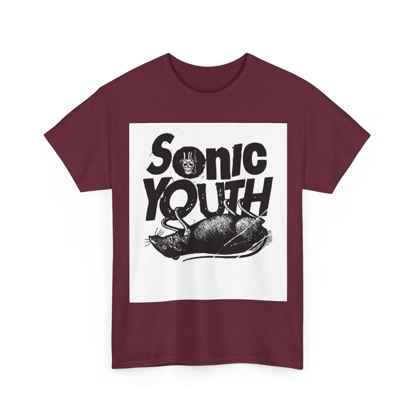 Sonic Youth Tshirt Vintage Merch Punk Band retro Unisex Heavy Cotton Tee