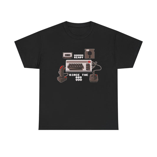 Vintage Gaming Set T Shirt Retro 80s Video Games Unisex Heavy Cotton Tee