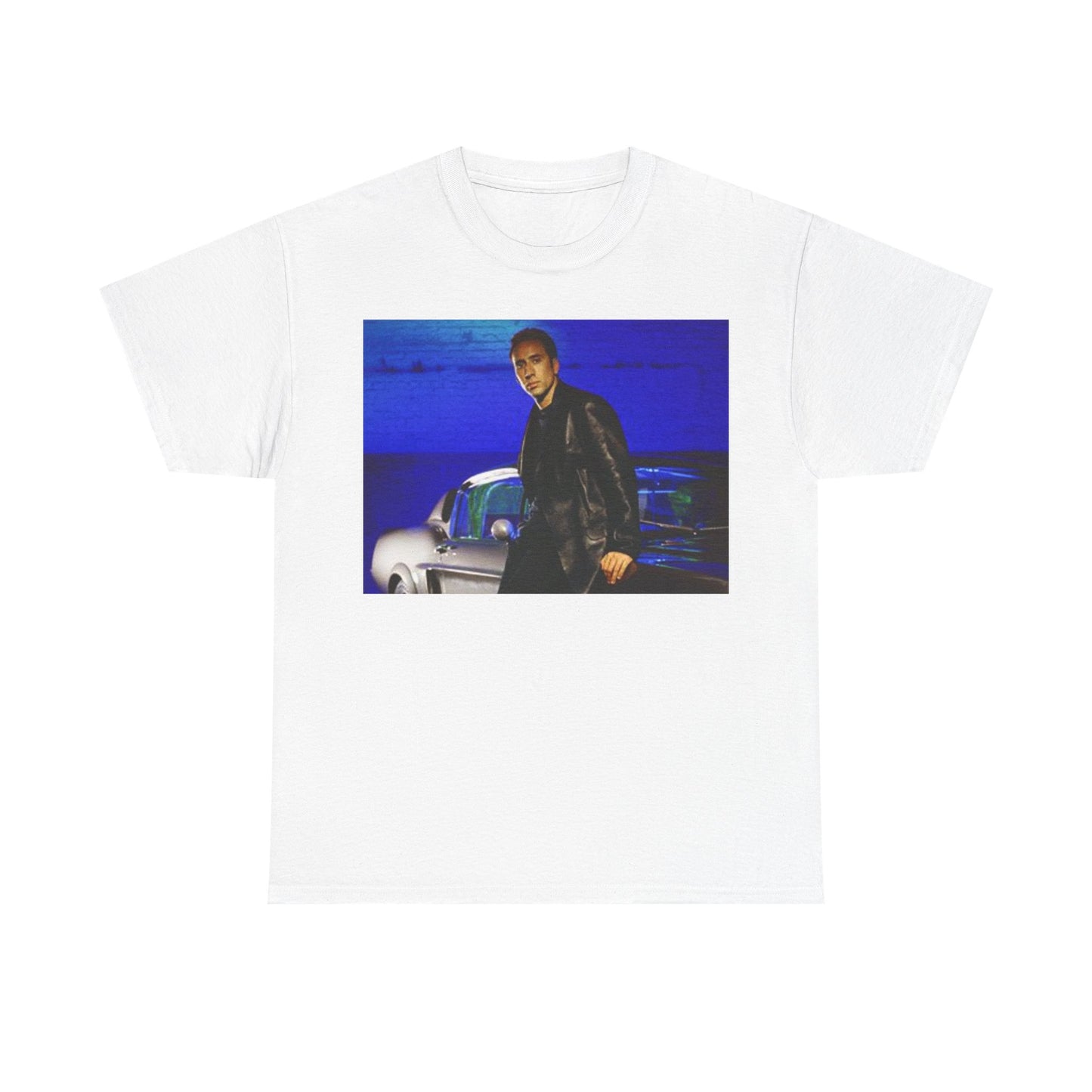 Gone in 60 Seconds Tshirt Ford Mustang Nick Cage vintage Unisex Heavy Cotton Tee