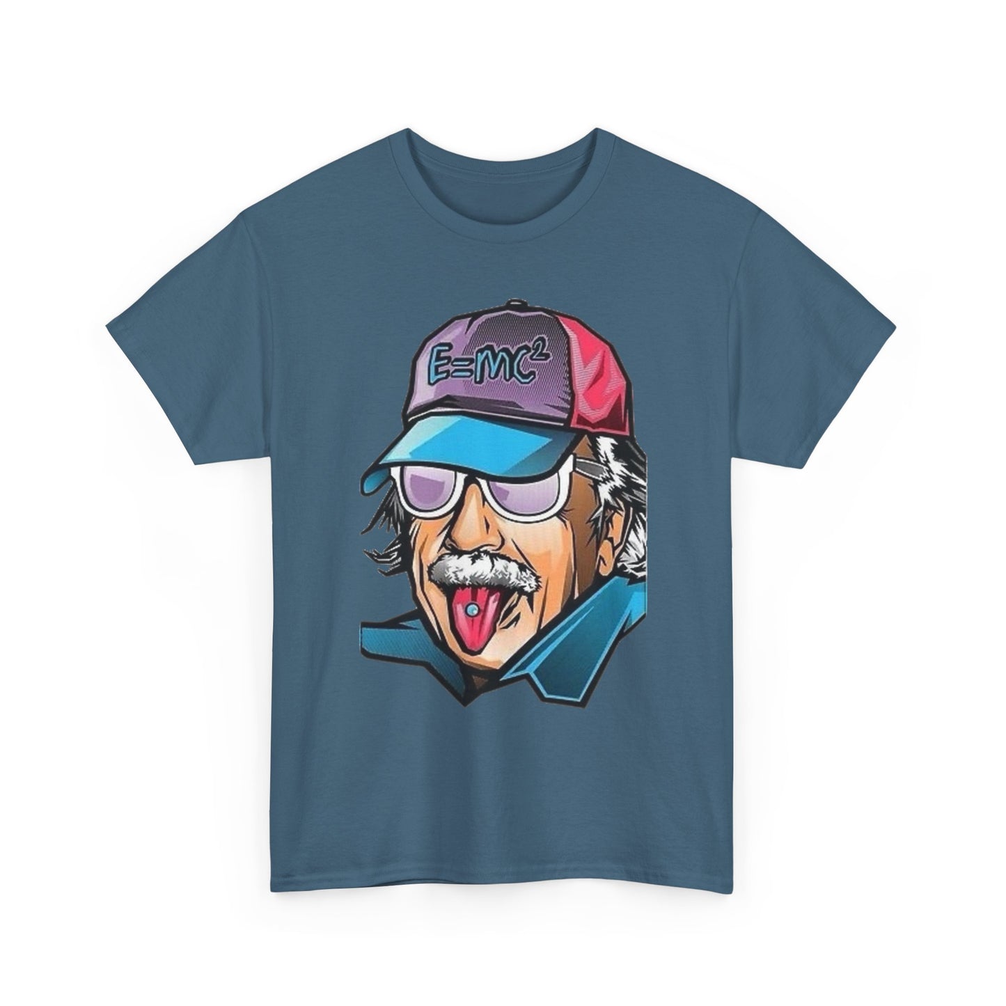 Einstein Tripping Funny Graphic T Shirt NEW Unisex Heavy Cotton Tee