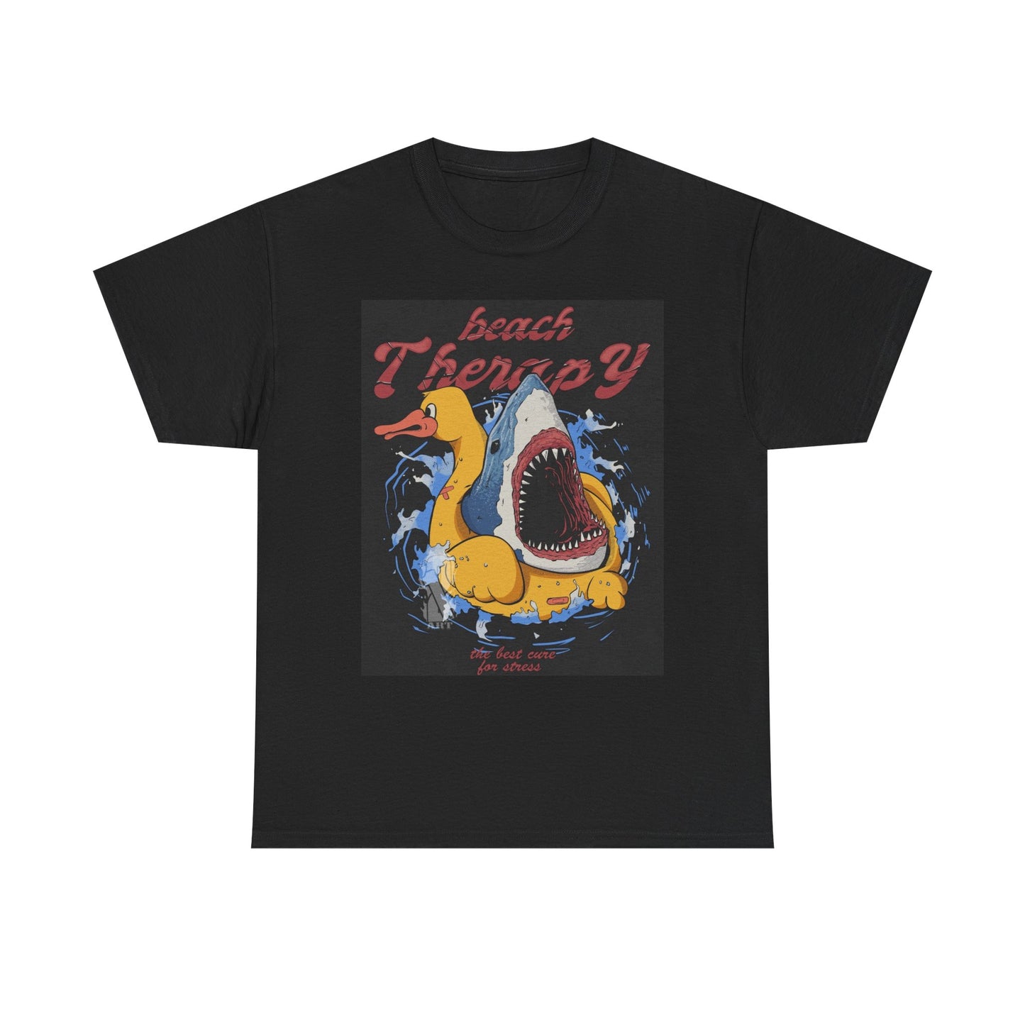 Beach Therapy Graphic T Shirt Vintage Unisex Heavy Cotton Tee
