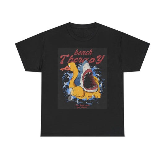 Beach Therapy Graphic T Shirt Vintage Unisex Heavy Cotton Tee