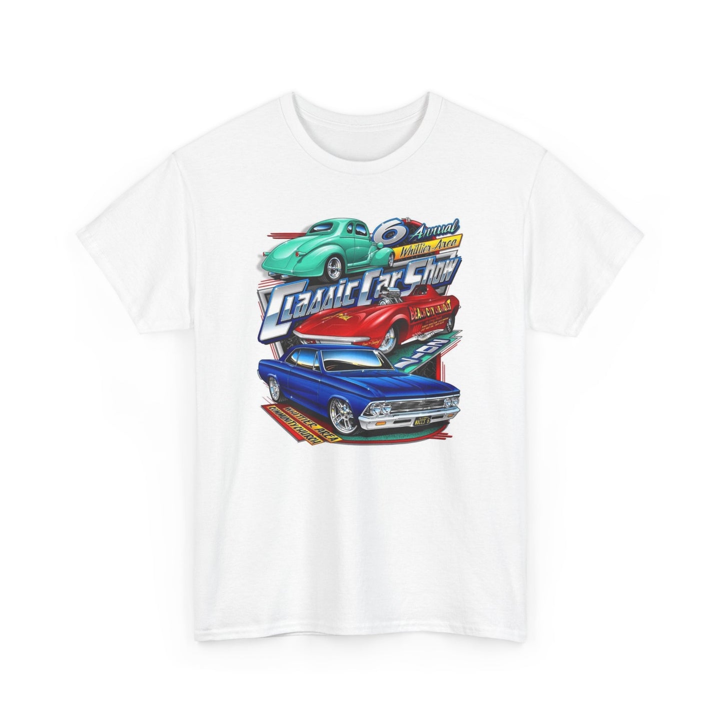 Retro Car Show Tee, Muscle Car Cruise Ins, Unisex T-Shirt for Car Enthusiasts 7