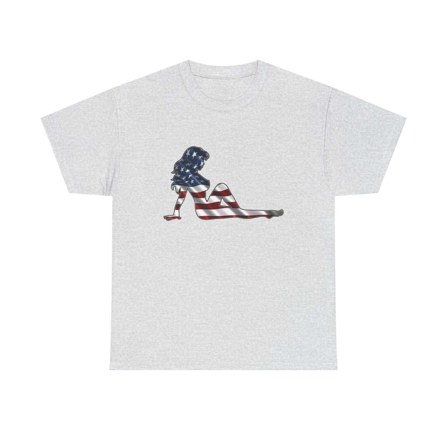 USA Pinup Model Graphic T Shirt NEW Unisex Heavy Cotton Tee