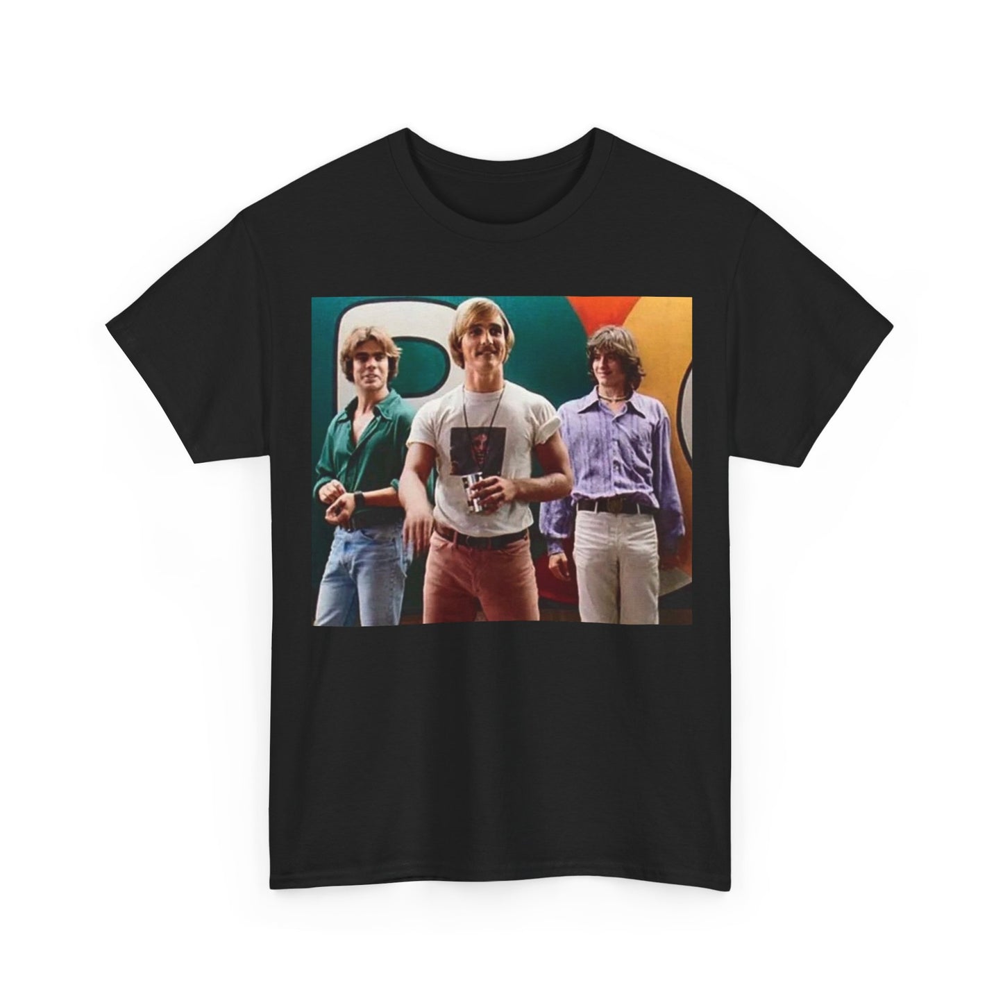 Dazed and Confused Tshirt Vintage Movie Poster Texas Unisex Heavy Cotton