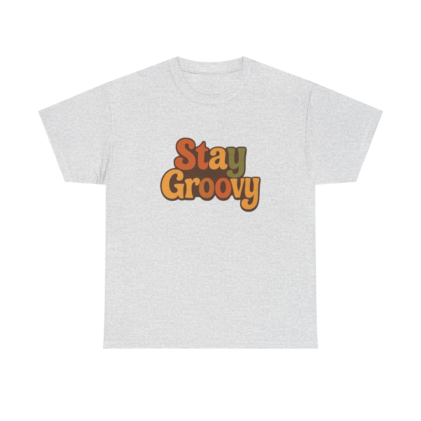 Stay Groovy Graphic T Shirt NEW Adult Regular Sizing Tee