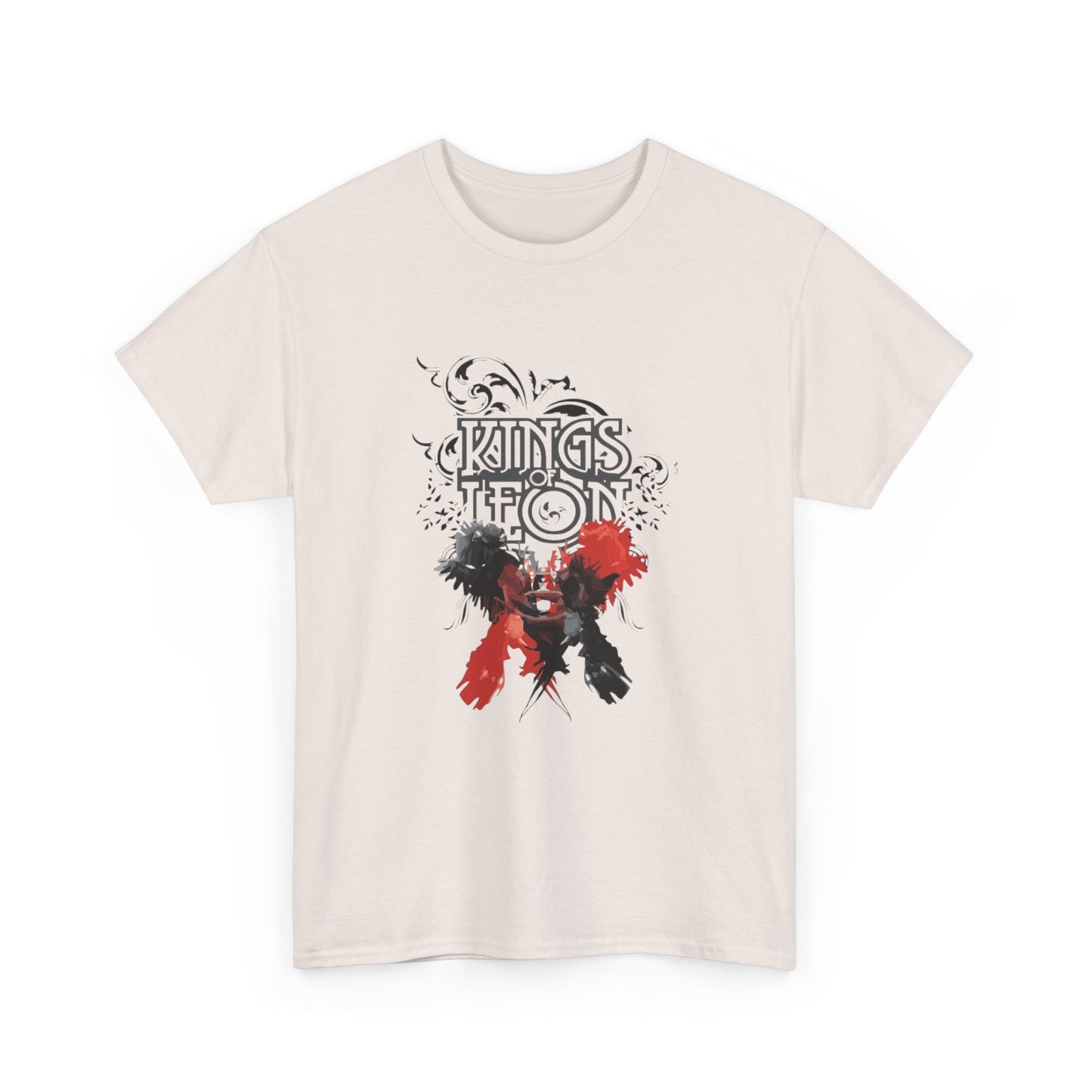 Kings Of Leon Shirt Retro Rock Merch Band Retro Vintage Unisex Heavy Cotton Tee