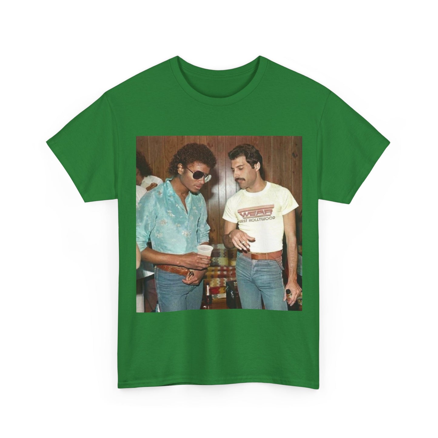 Michael jackson Queen tshirt vintage 80s retro graphic Unisex Heavy Cotton Tee