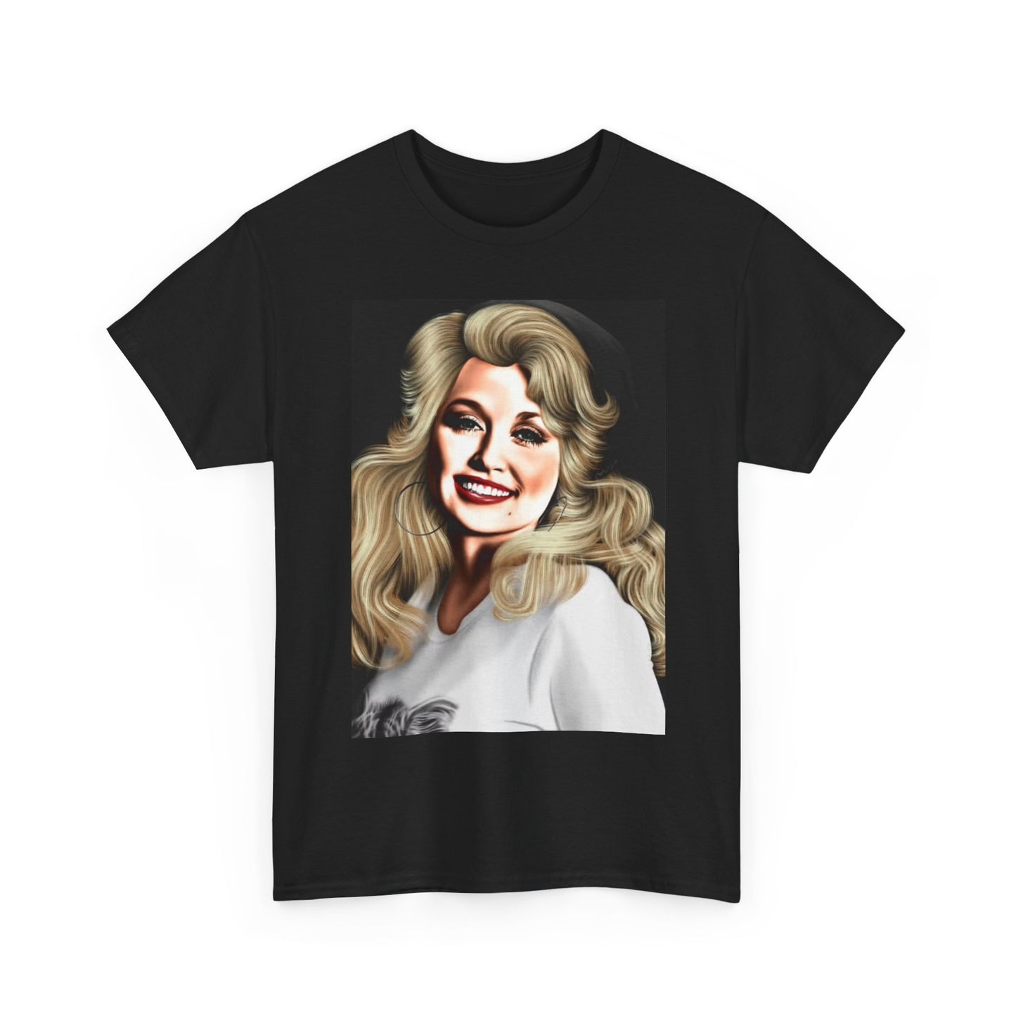 Dolly Parton Tshirt Retro Nashville Country Music Queen Unisex Heavy Cotton Tee