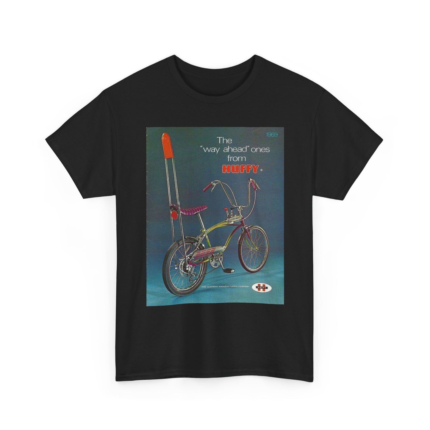 Huffy Bikes Vintage Graphic T Shirt NEW Adult Tee