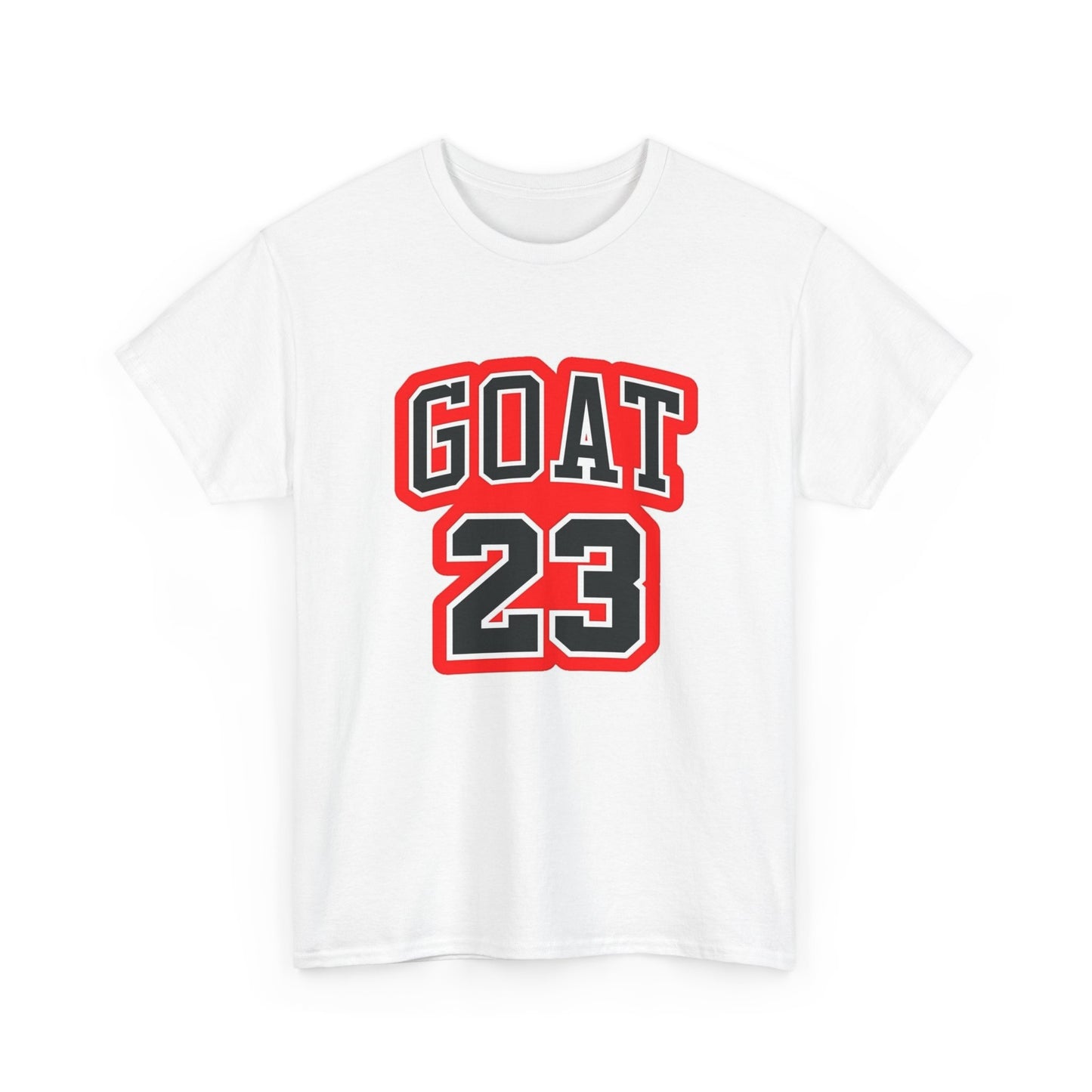 GOAT Jordan 23 Basketball Graphic T Shirt NEW Unisex Heavy Cotton Tee