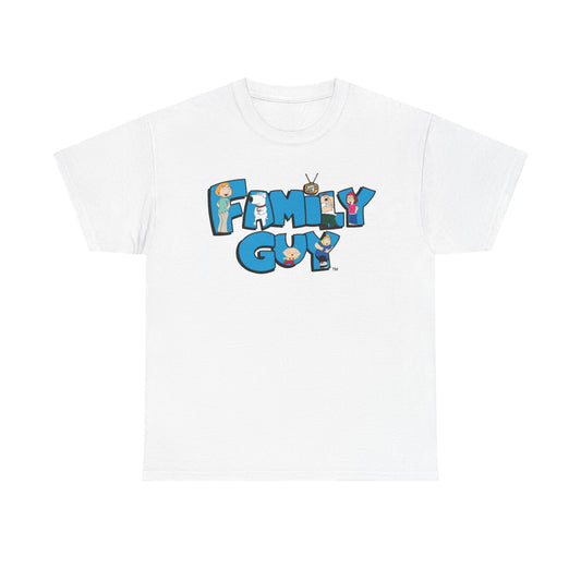 Family Guy Graphic T Shirt Vintage Tv Series Retro Unisex Heavy Cotton Tee