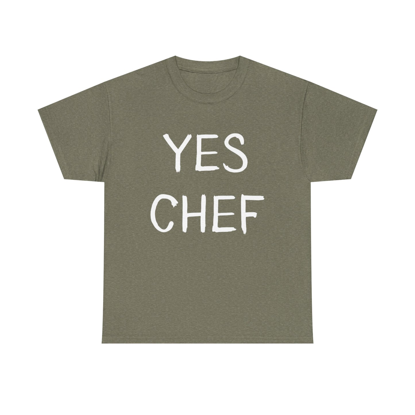 Yes Chef Graphic T-Shirt Cotton Tee New Gift Vintage