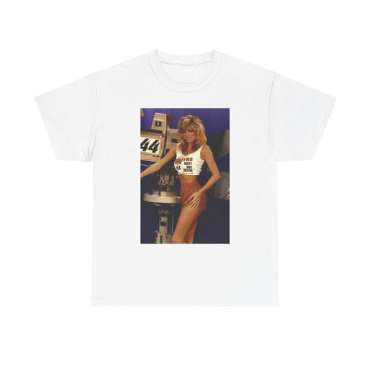 Hooters Vintage Model Calendar Graphic T Shirt Unisex Heavy Cotton Tee