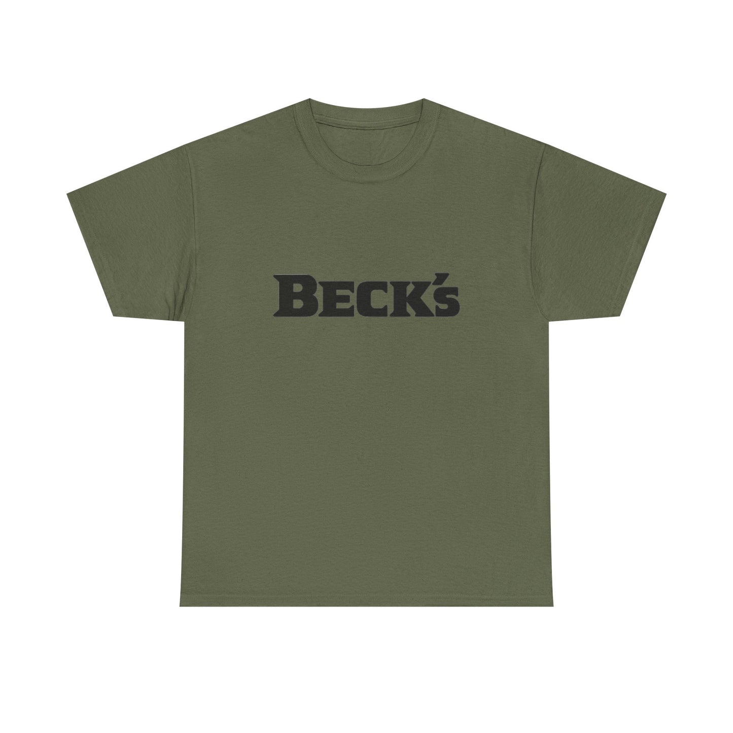 Becks Beer Vintage Tee Graphic T Shirt NEW Unisex Heavy Cotton Tee