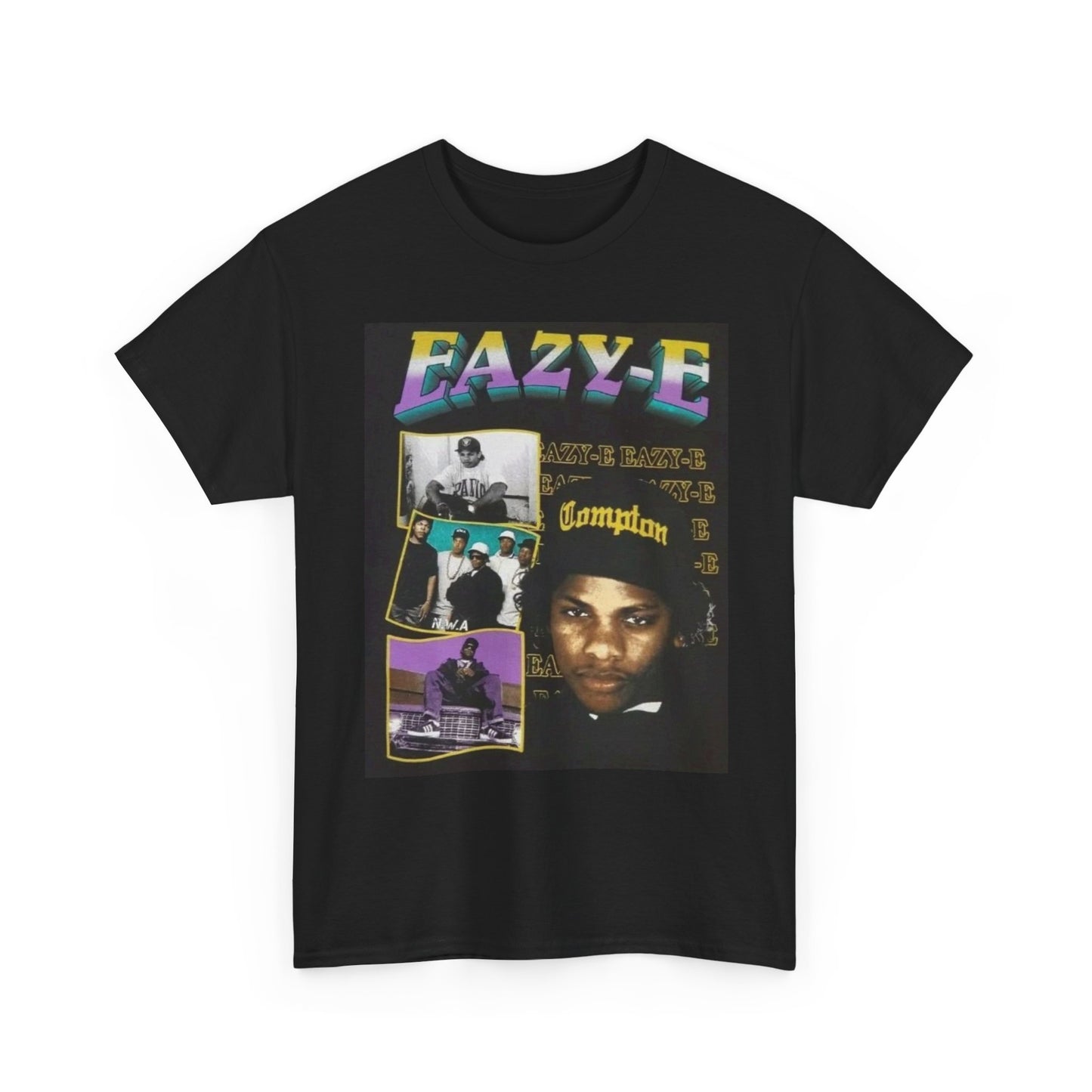 Easy E Graphic Retro Shirt Apparel BRAND NEW Unisex Heavy Cotton Tee