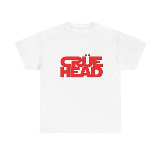 Crue Head Vintage Graphic T Shirt Unisex Heavy Cotton Tee