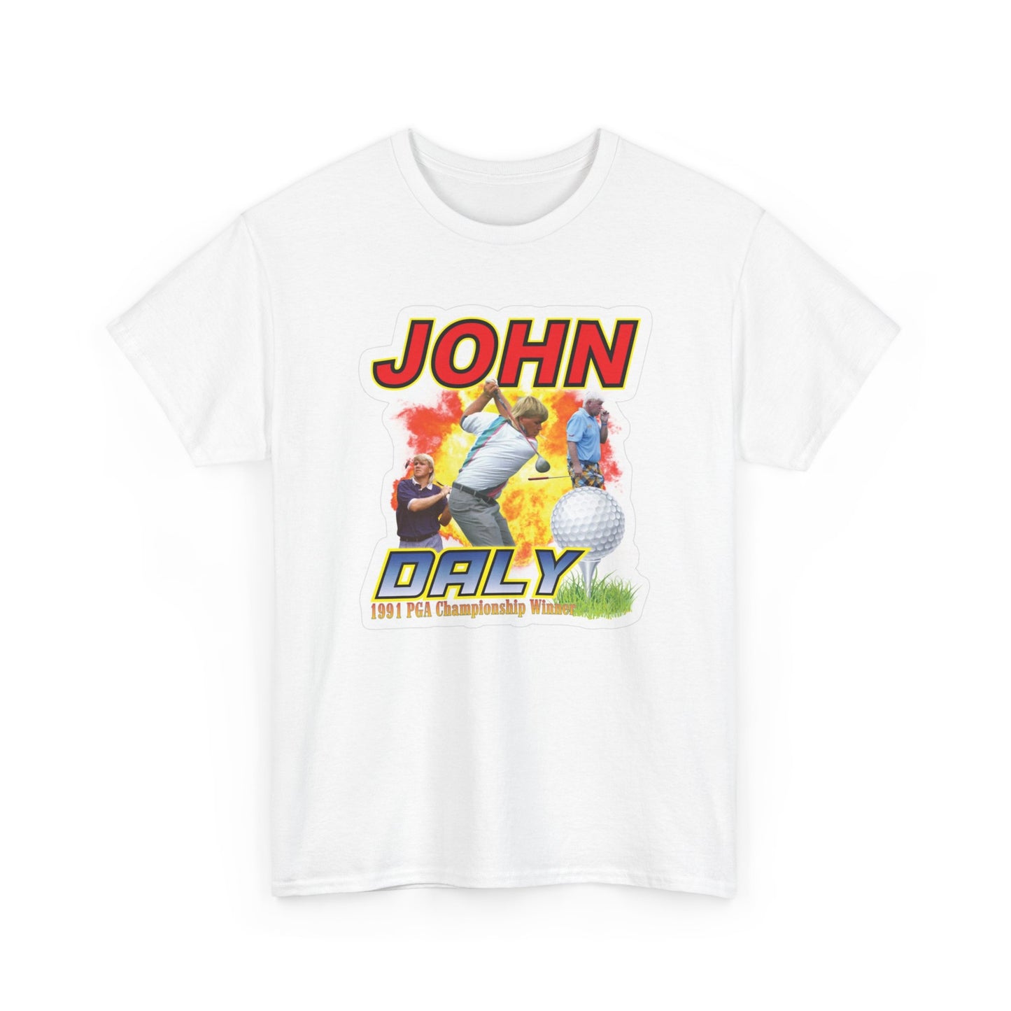John Daly Vintage Golf Gear T Shirt Unisex Heavy Cotton Tee
