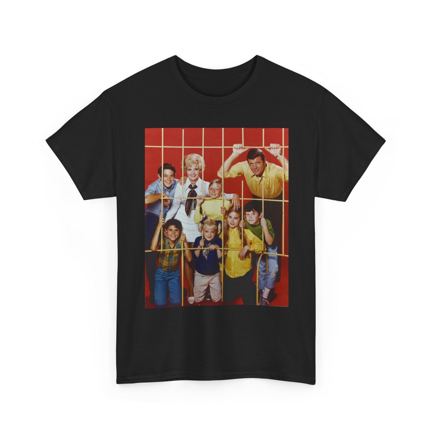 Brady Bunch Graphic T Shirt Vintage Retro TV Unisex Heavy Cotton Tee
