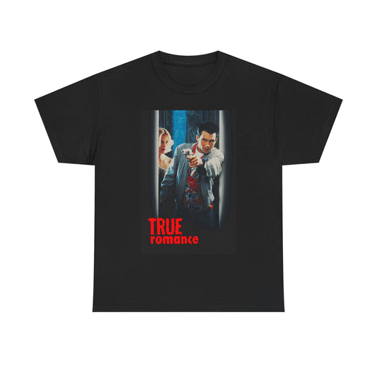 True Romance Shirt Vintage Movie Poster 90s Unisex Heavy Cotton Tee