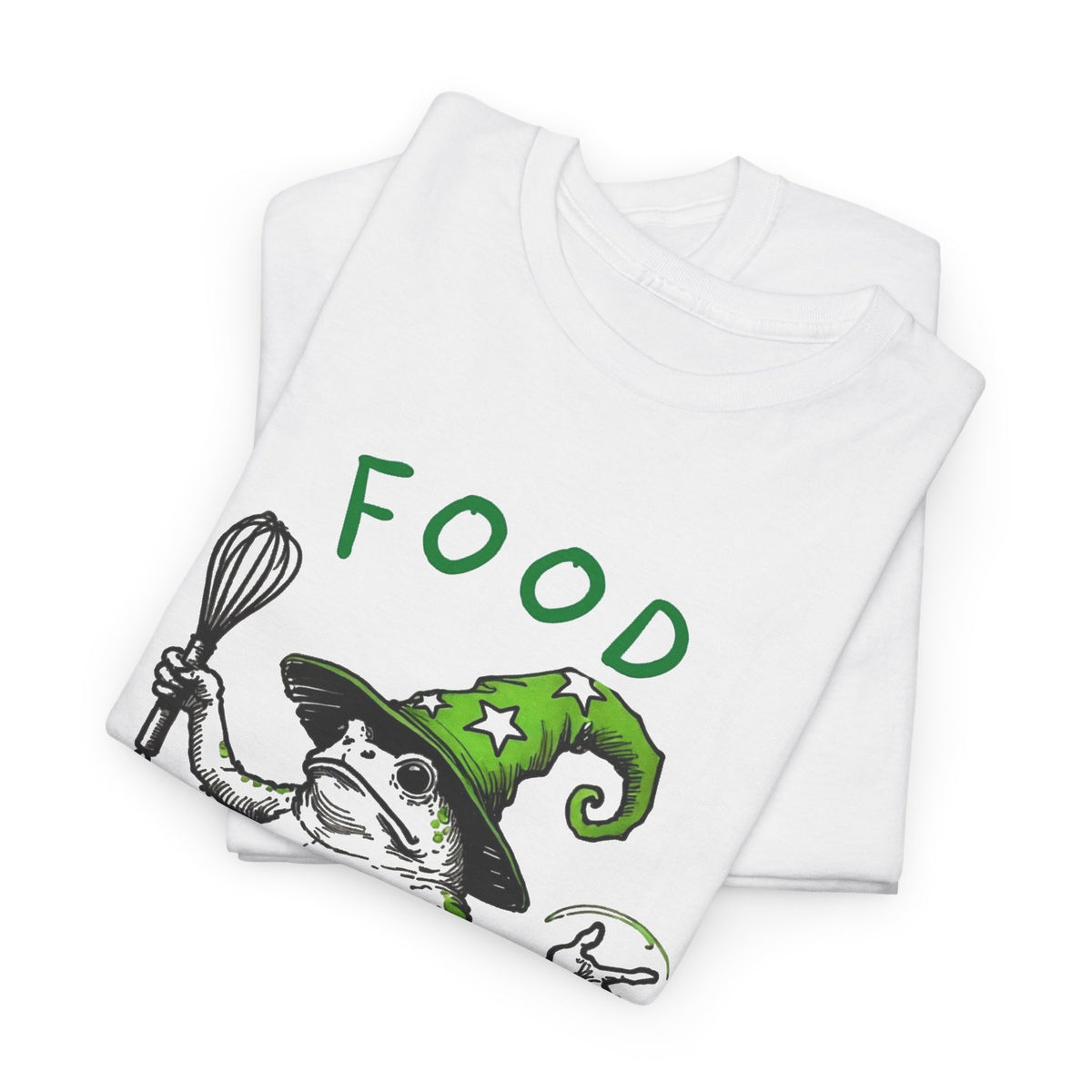 Food Whisperer Wizard Frog T-Shirt Men's Graphic Tee