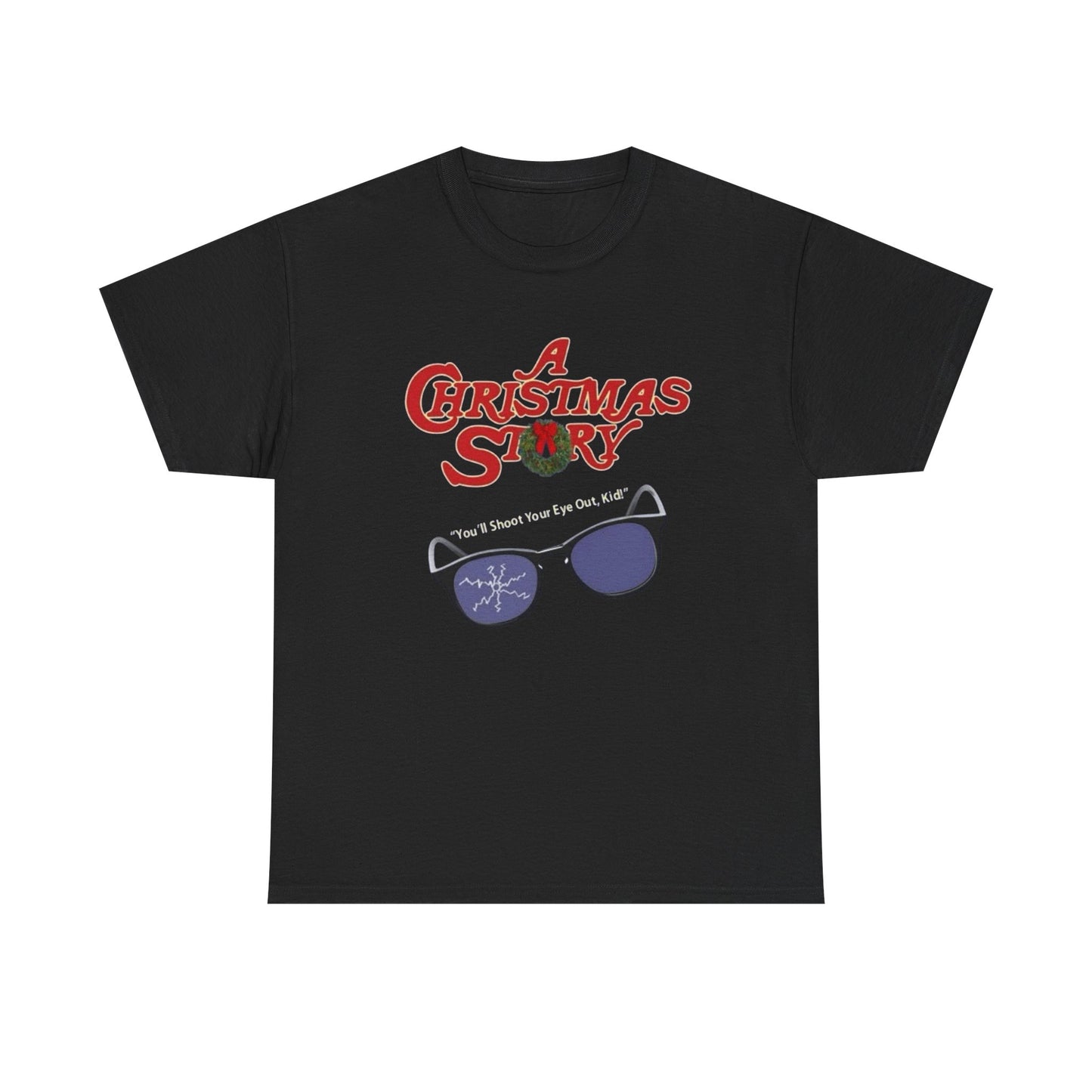 A Christmas Story Comedy Graphic T Shirt NEW Unisex Heavy Cotton Tee