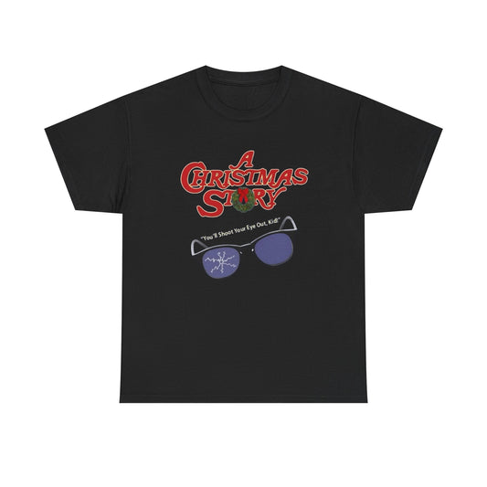 A Christmas Story Comedy Graphic T Shirt NEW Unisex Heavy Cotton Tee