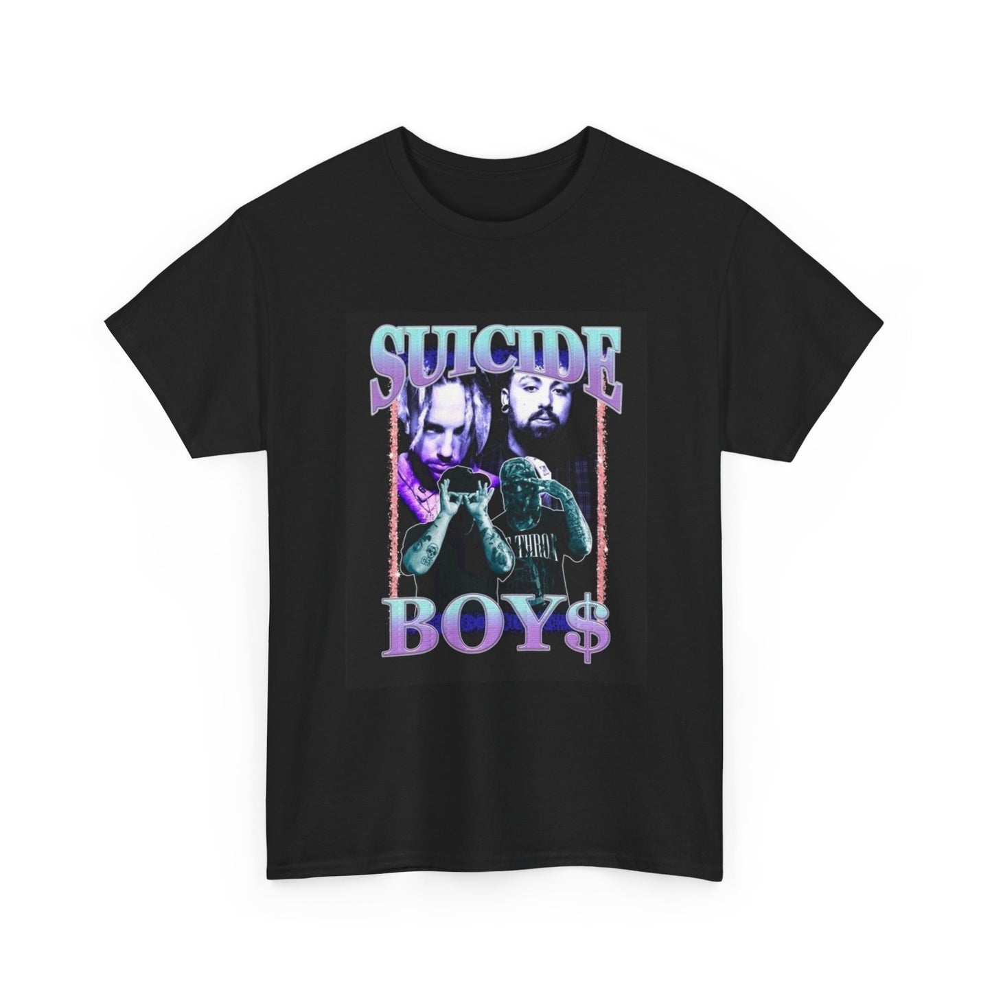 Suicide Boys Tshirt Rap Hip Hop Poster Merch Tour Unisex Heavy Cotton Tee