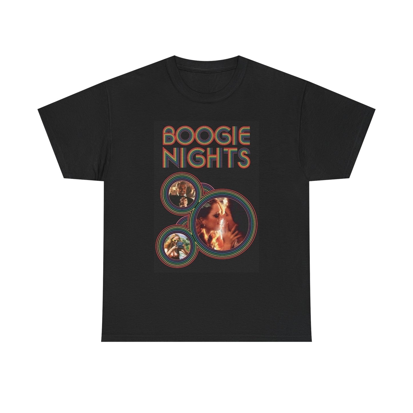 Boogie Nights Shirt Vintage Movie Poster Graphic Retro 90s Unisex Heavy Cotton