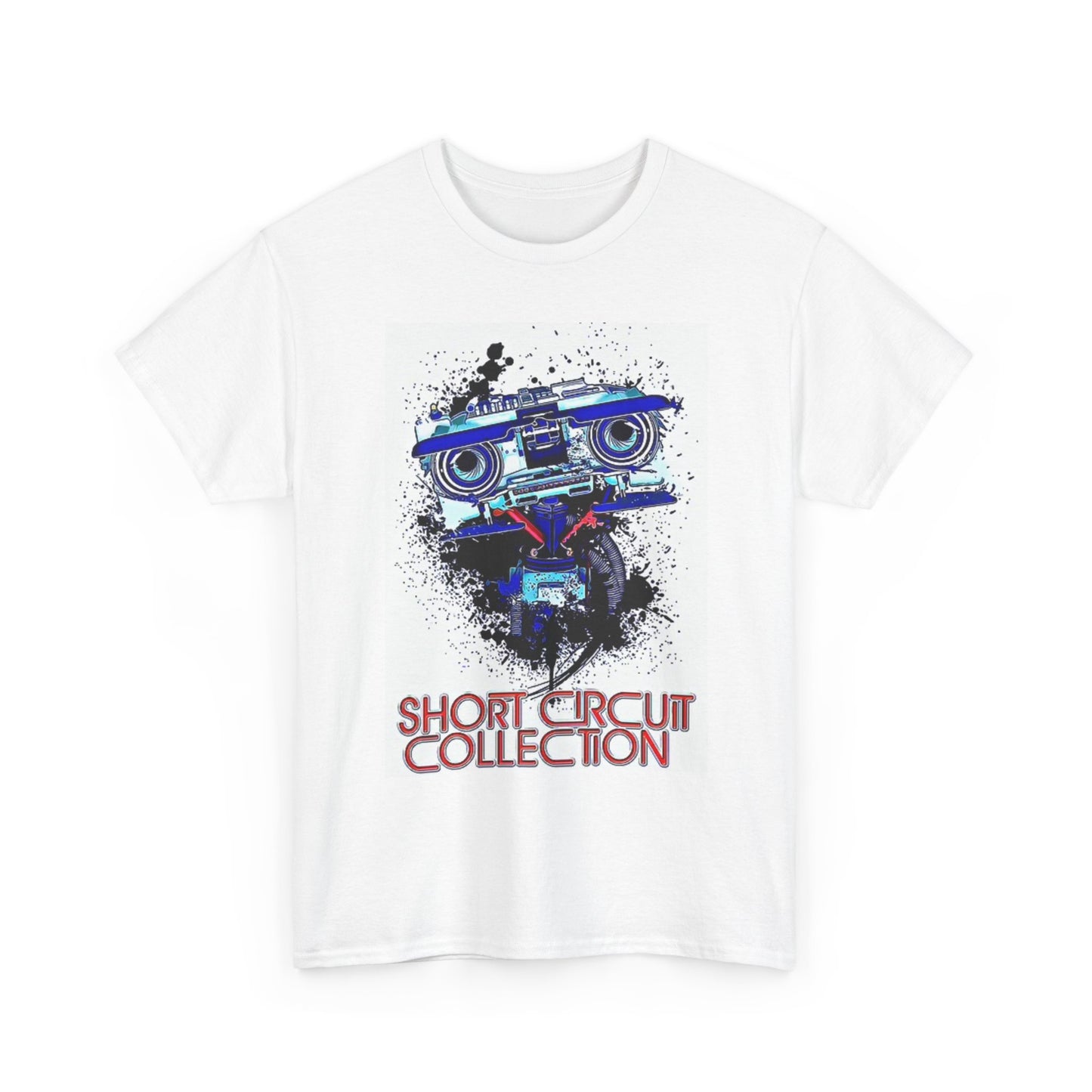 Short Circuit Collection T Shirt Transformers Unisex Heavy Cotton Tee