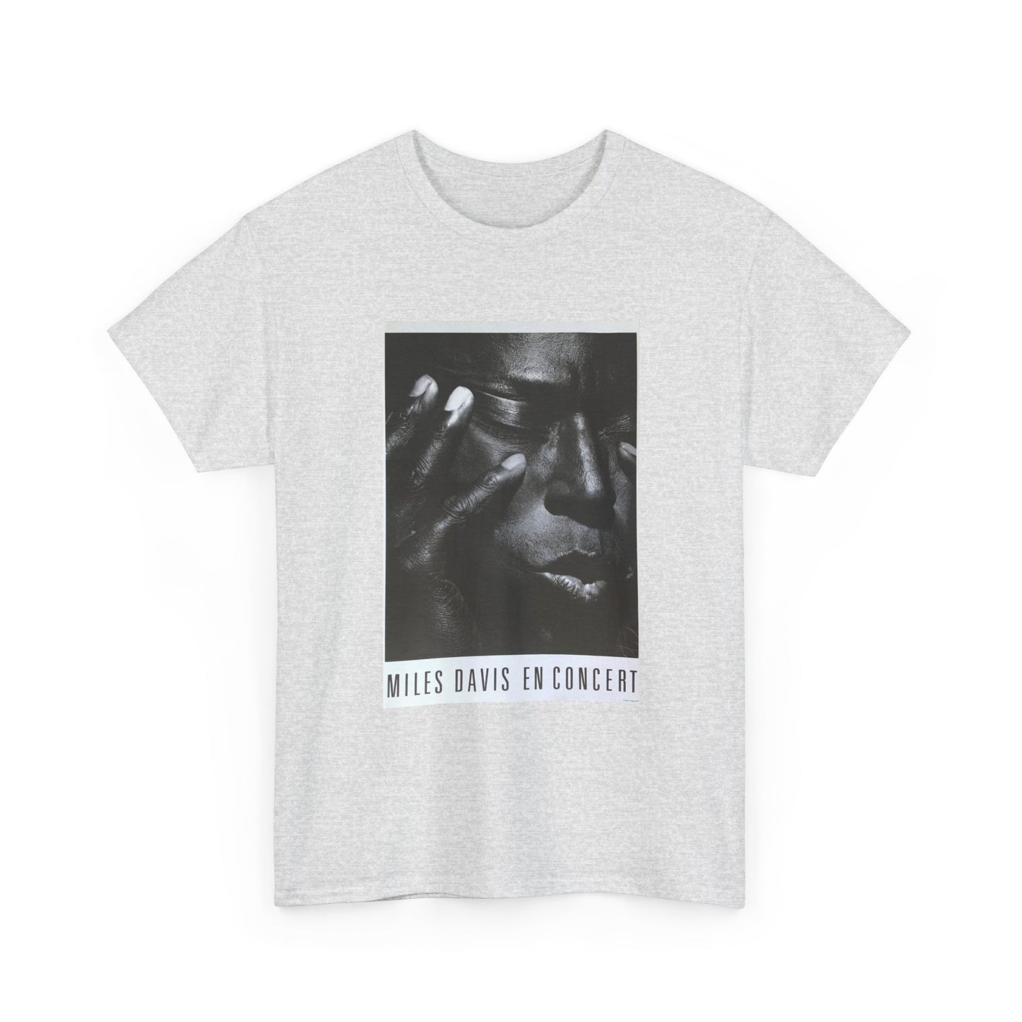 Miles Davis T Shirt Concert Poster Rare Vintage Unisex Heavy Cotton Tee