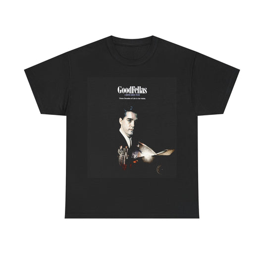 GoodFellas Tshirt Vintage Movie Poster New York Mob Unisex Heavy Cotton Tee