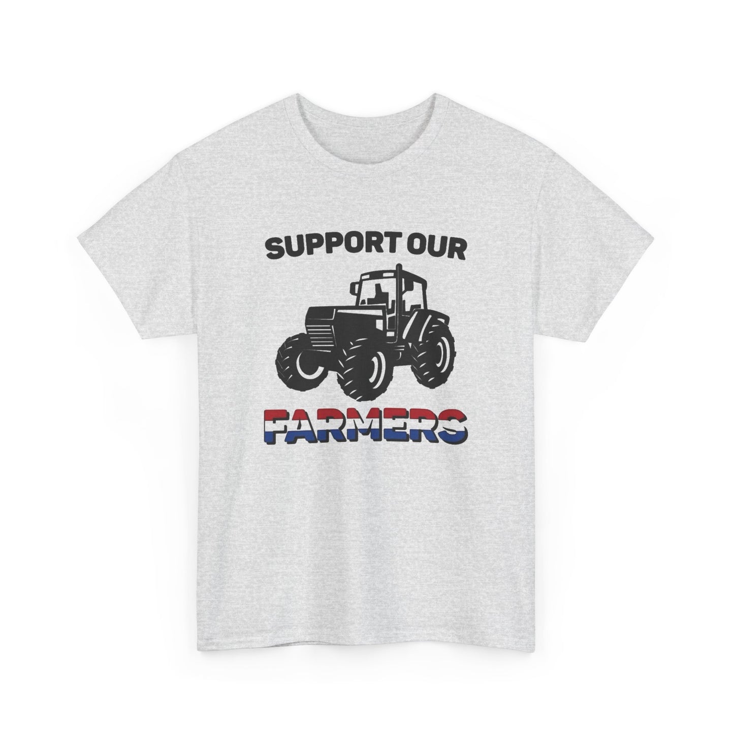 Support Our Farmers USA Graphic T Shirt Unisex Heavy Cotton Tee NEW