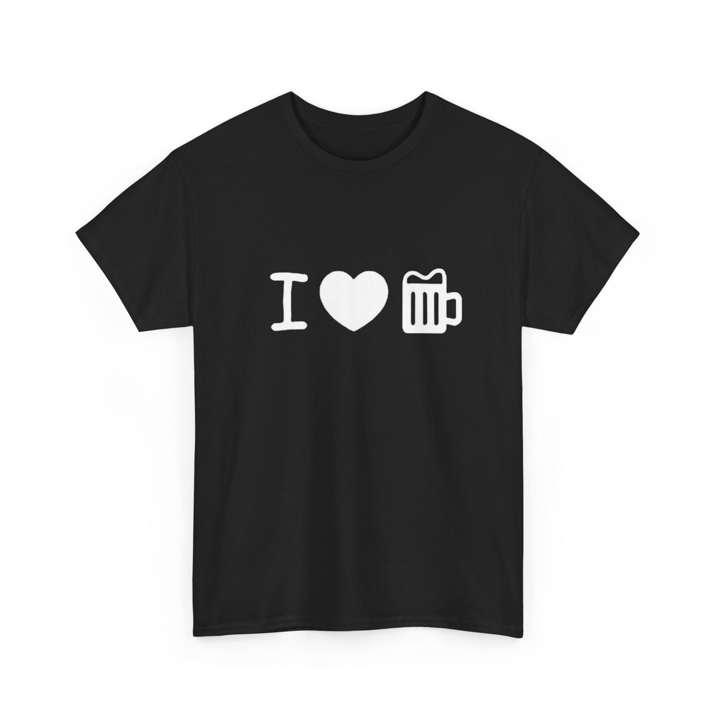 I Love Beer Graphic T Shirt NEW ADULT Tee Cotton