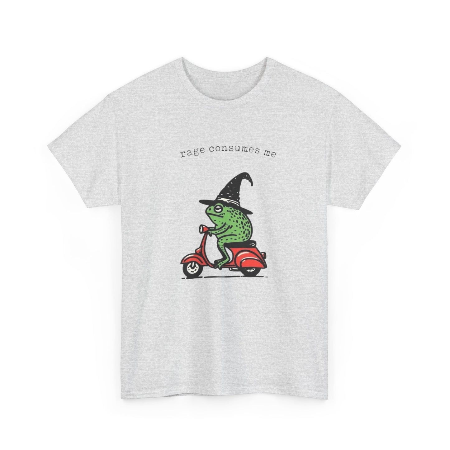 Rage Consumes Me Hilarious Frog Graphic T Shirt NEW Heavy Cotton Tee