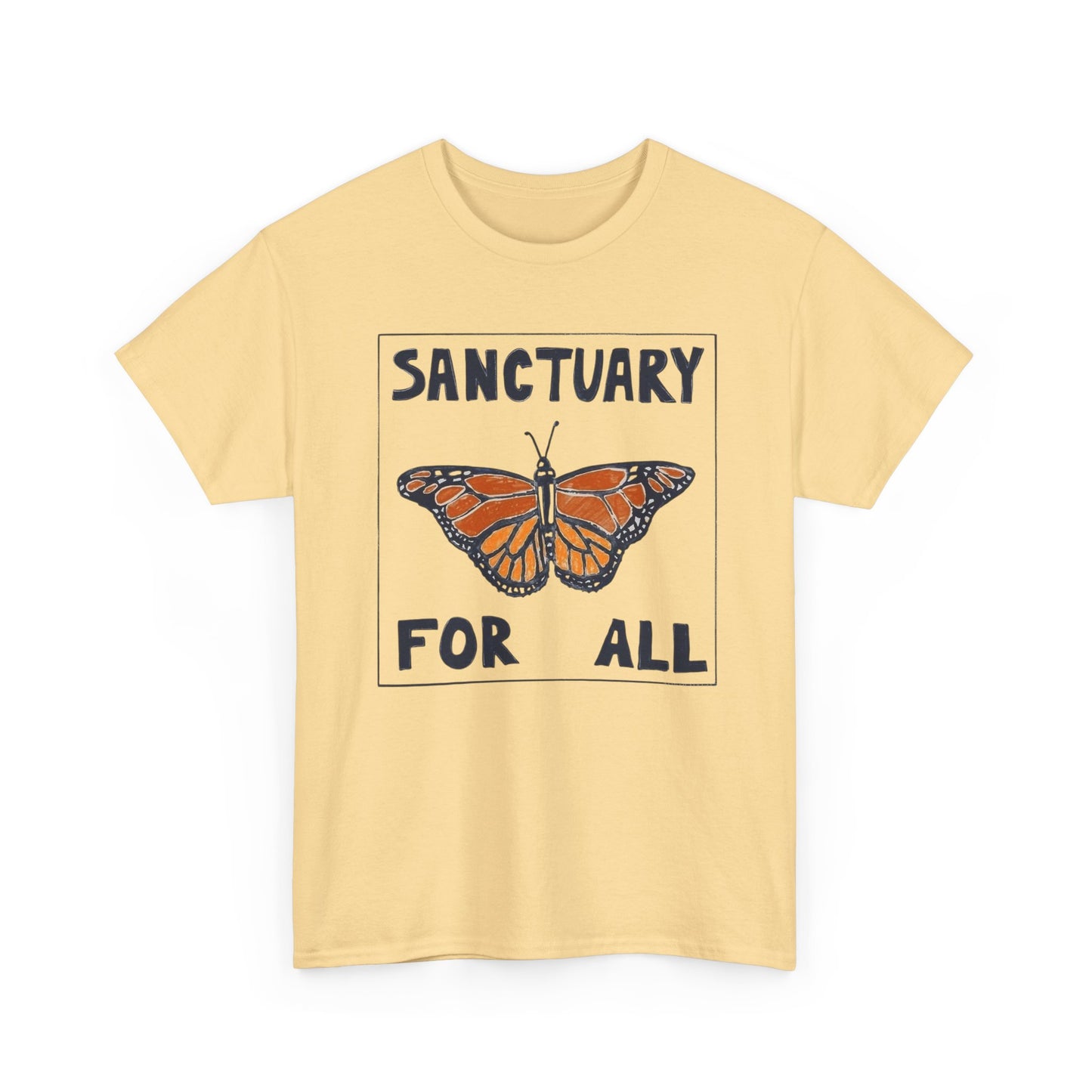 Sanctuary For All Graphic T Shirt NEW ADULT Unisex Heavy Cotton Tee