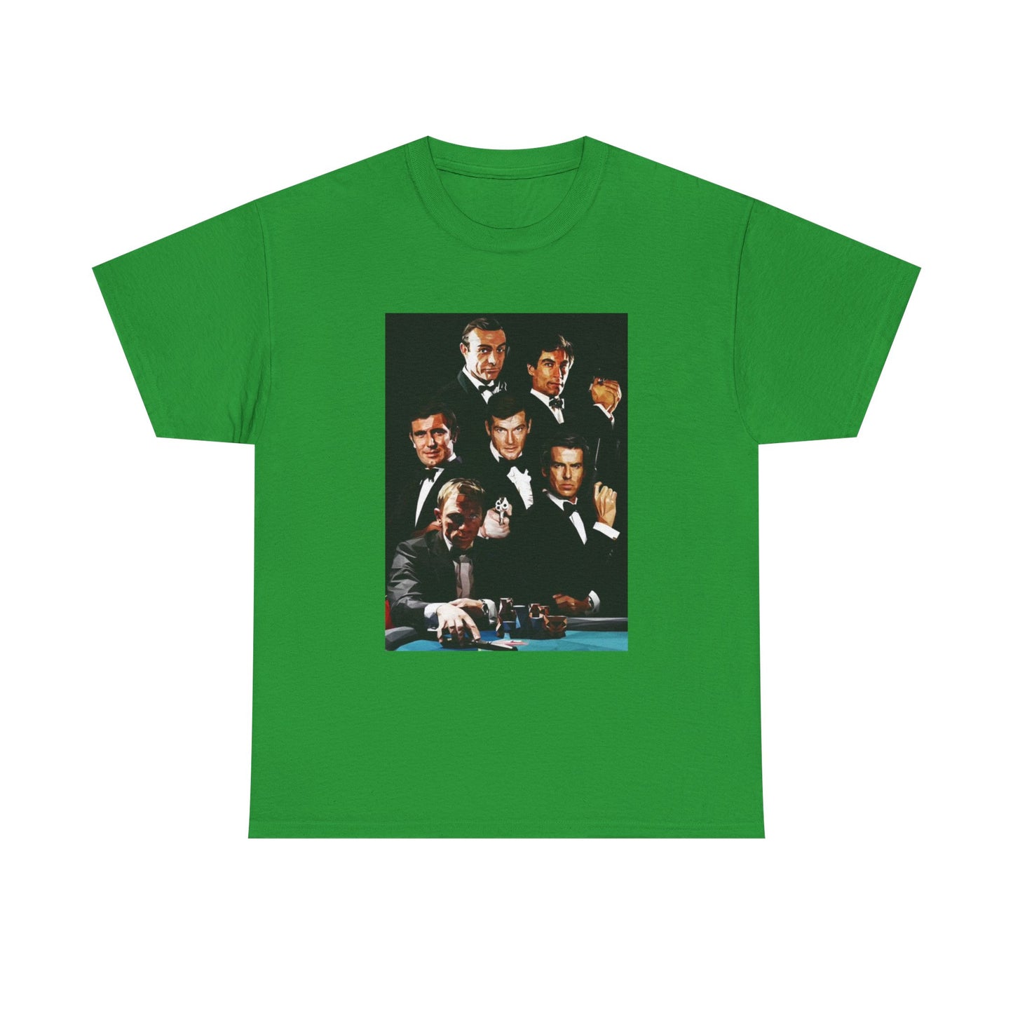 James Bond T-shirt Vintage Bond Collection Merch Unisex Heavy Cotton Tee