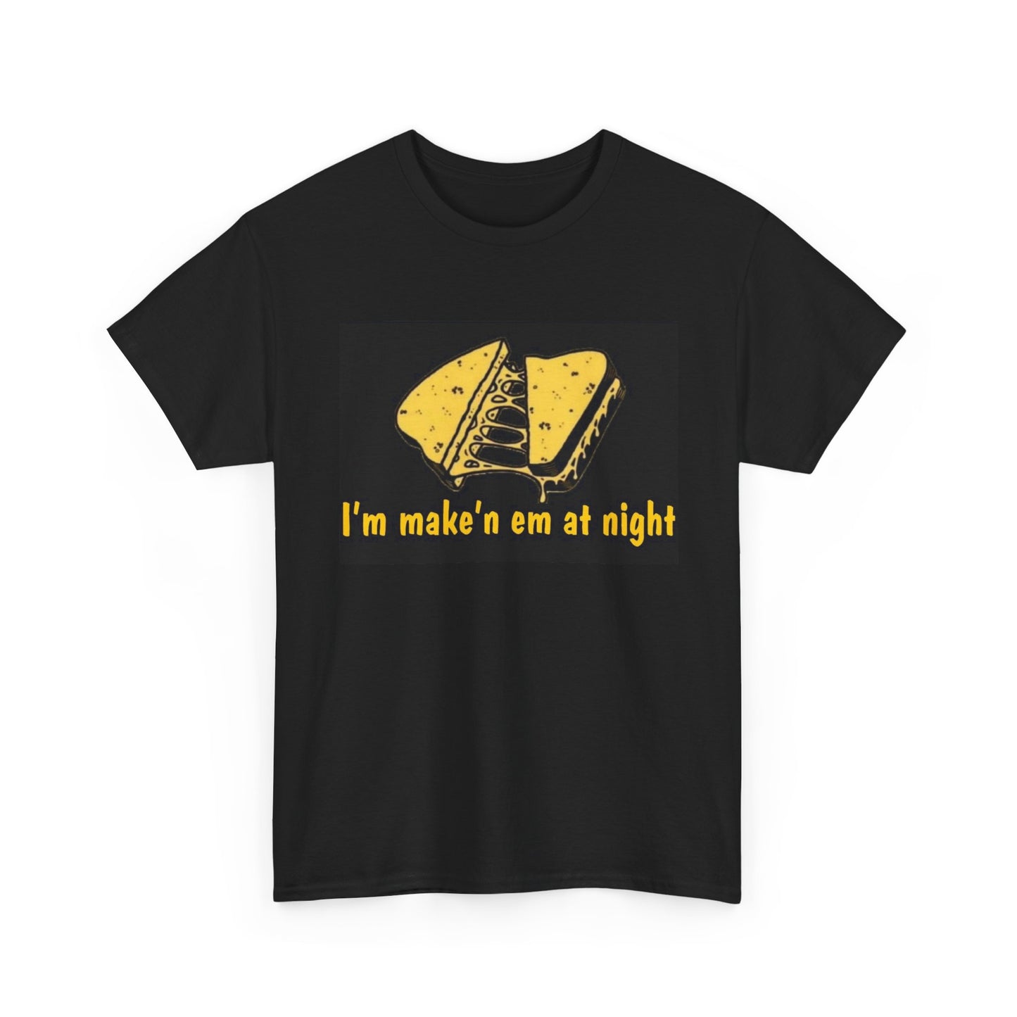 Shane Gillis Tshirt Funny Im Makin Em At Night Grilled Cheese Rogan Unisex SNL
